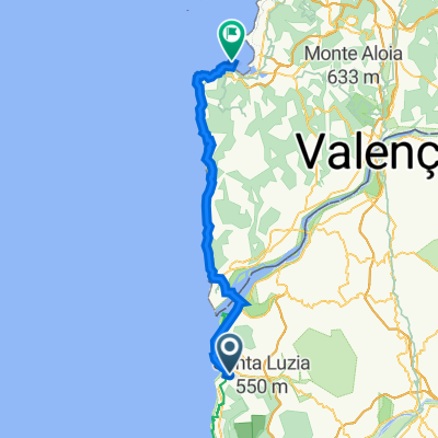 Rua de Pedarroso, Âncora to Avenida Arquitecto Jesús Valverde, 3, Baiona