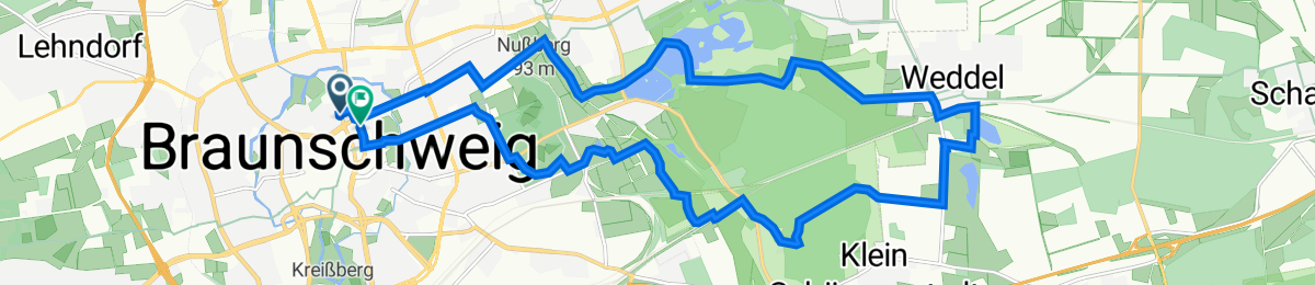 Weddeler Teich Radroute 🚲 Bikemap