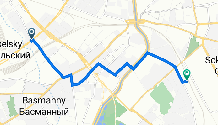 От Красносельской