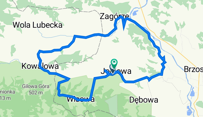 Jodłowa, Jodłowa do Jodłowa 33A, Jodłowa
