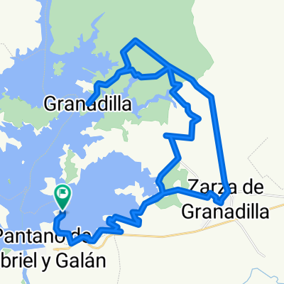 El Anillo - Granadilla - Zarza de Granadilla - El Anillo
