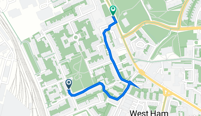 84 Rokeby St, London to 64 West Ham Lane, London