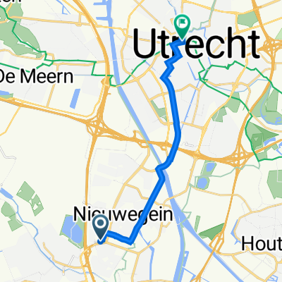 Disselsjeesdrift 41, Nieuwegein až Vredenburg 17, Utrecht