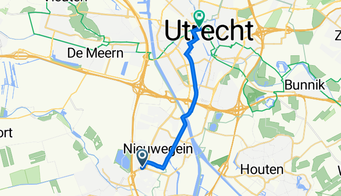 Disselsjeesdrift 41, Nieuwegein až Vredenburg 17, Utrecht