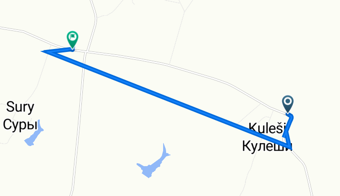От 54А-1, Кулеши до 54А-1