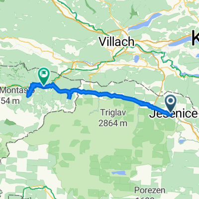 Dan 1 - Jesenice - Višarje - Trbiž