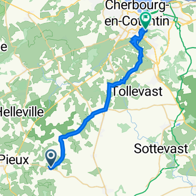 De Rue des Champs 4, Grosville à Avenue de Paris 219B, Cherbourg-Octeville