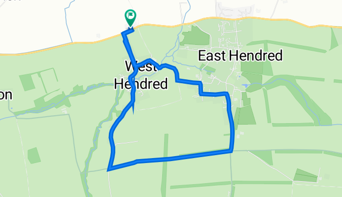 Reading Road 2, West Hendred to Reading Road, West Hendred