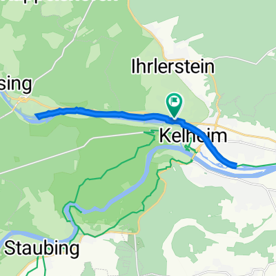 Riedenburger Straße 60, Kelheim to Riedenburger Straße 62, Kelheim