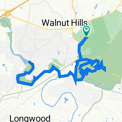 Edwin Warner Park and partial Harpeth River Greenway 2023-04-29