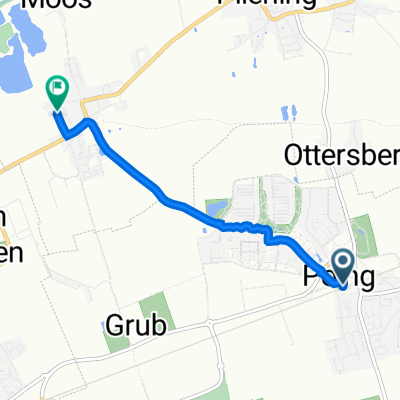 Friedensstraße 9, Poing nach Mövenstraße 7, Pliening