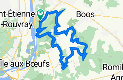 Route in der Bikemap App öffnen