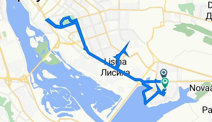 От Байкальская улица 261/1А, Иркутск до Байкальская улица 322А, Иркутск