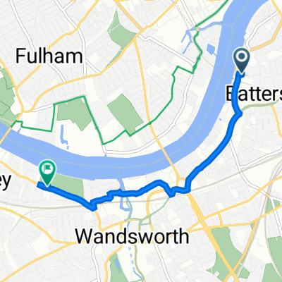 57–61 Vicarage Crescent, London to Wandsworth, London