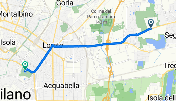 Via Ernest Schering 1–7, Segrate a Centro Storico, Milano