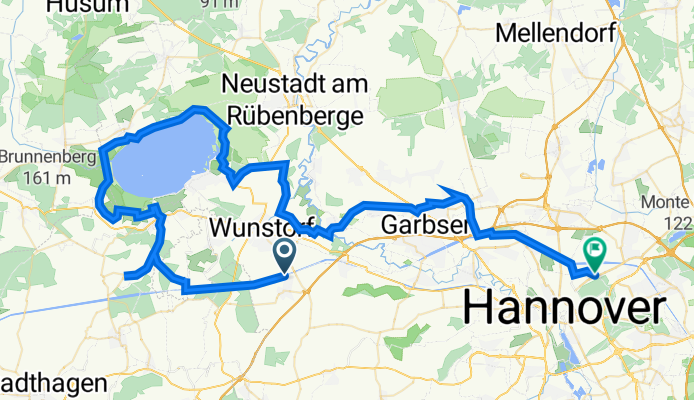 Wunstorf nach Pelikanplatz 5, Hannover