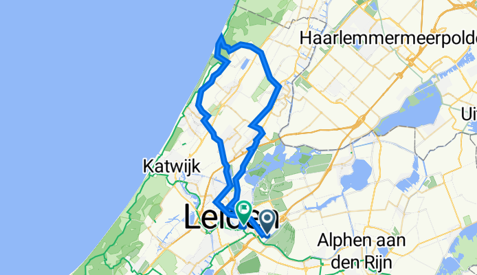 De Zaalberg 21, Leiderdorp naar Cobetstraat 1, Leiden