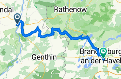 Route in der Bikemap App öffnen