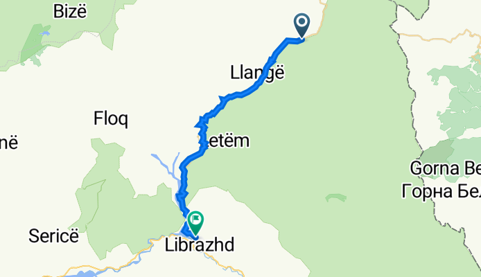 0.14 - Fushe Studa Lake - Librazhd (Retning Ohridsøen)