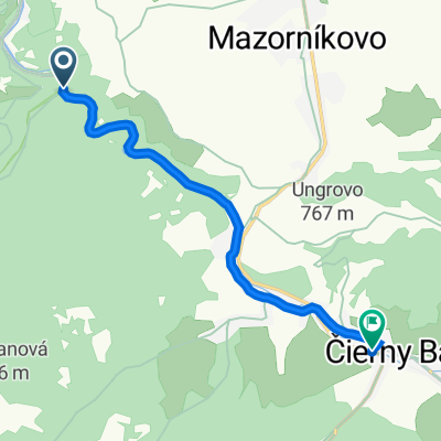 Dolná, Valaská až Závodie 5, Čierny Balog