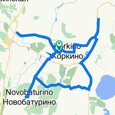 улица Сакко и Ванцетти, 24, Коркино до улица Сакко и Ванцетти, 24, Коркино