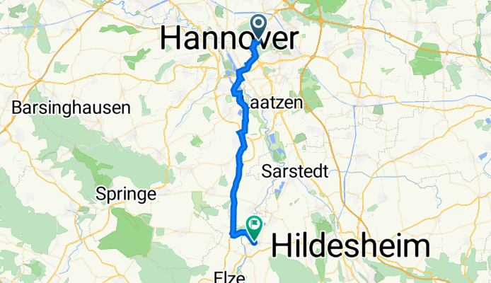 Route nach L410 45, Nordstemmen