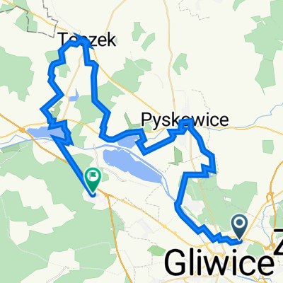 Tarnogórska 129, Gliwice do Kozielska 16, Kleszczów