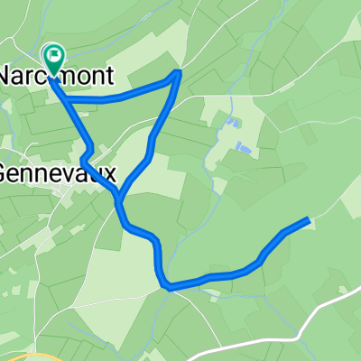 Rue du Couvent 3, Léglise to Rue du Couvent 3, Léglise