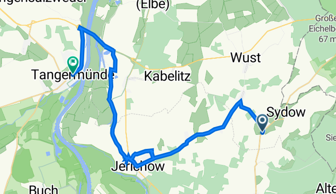 Briest 10, Wust-Fischbeck nach Schäferstraße 14, Tangermünde
