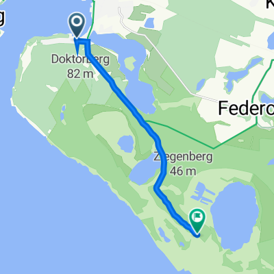 Fontanestraße 10, Waren (Müritz) nach Müritzhof 2, Waren (Müritz)