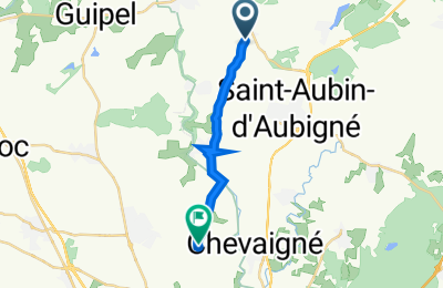 Route in der Bikemap App öffnen