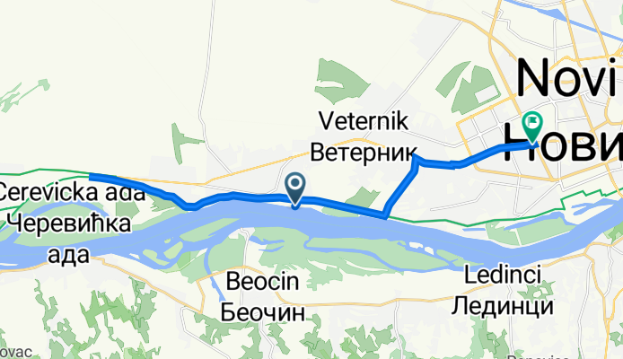 Novi Sad, Нови-Сад до Futoski put 1, Нови-Сад