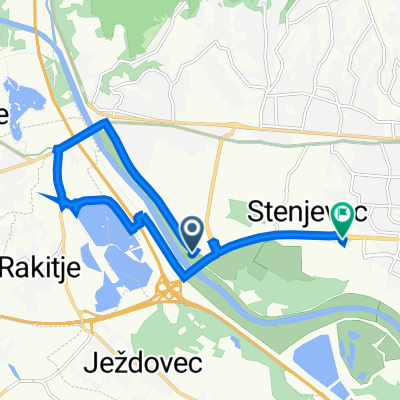 Ulica Velimira Škorpika 34, Zagreb to Savska opatovina 43, Zagreb