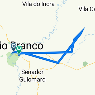 Rota para Rodovia Br 364 Ac 2692