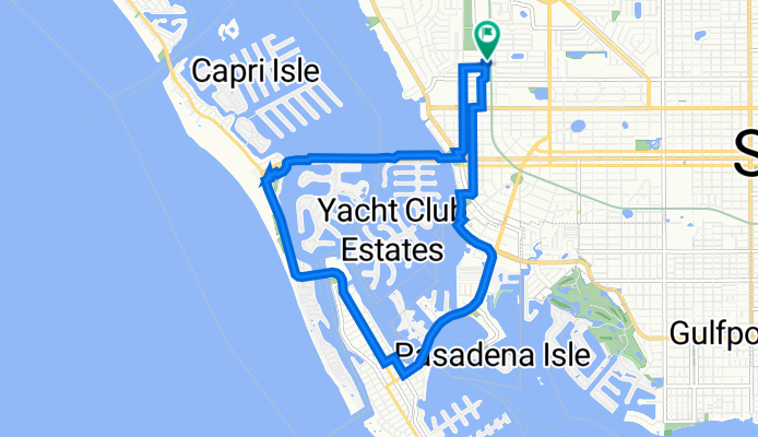 1131 72nd St N, Saint Petersburg to 1131 72nd St N, Saint Petersburg