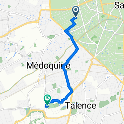De Rue Jean Renaud Dandicolle 94, Bordeaux à C5, Talence