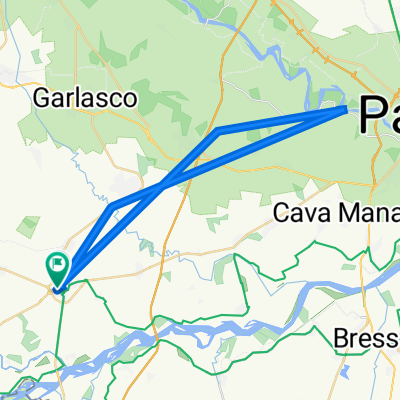 Via Cavaliere Pollone 11, Sannazzaro de' Burgondi a Via Nazario Sauro 17, Sannazzaro de' Burgondi