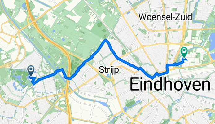 Meerring 78–162, Eindhoven naar Groene Loper 3, Eindhoven