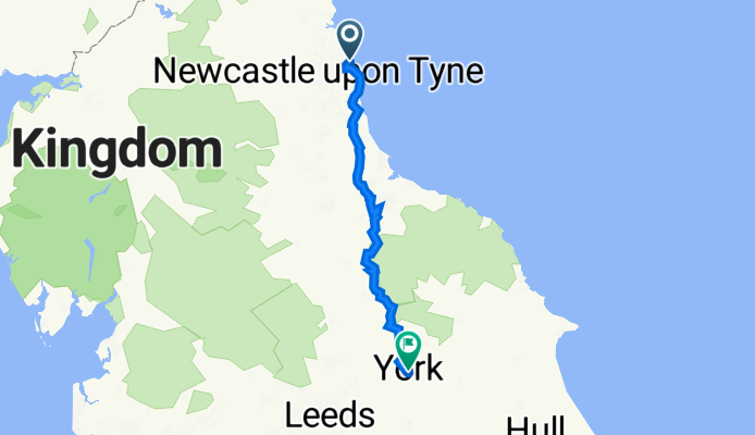 Monday - Tynemouth to York