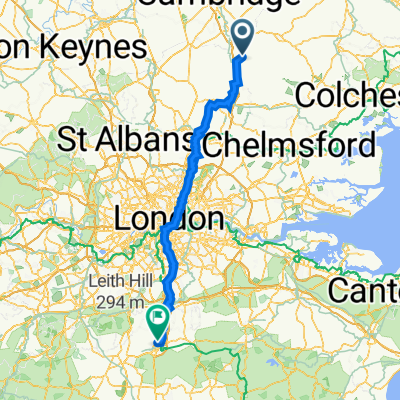 Thursday Saffron Walden to Crawley