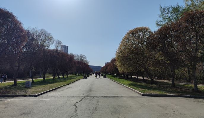 Foto 1 der Bikemap-Route "от сервиса до Щорса обратно через аллею у дворца спорта"