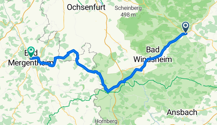Neustadt/Aisch - Bad Mergentheim