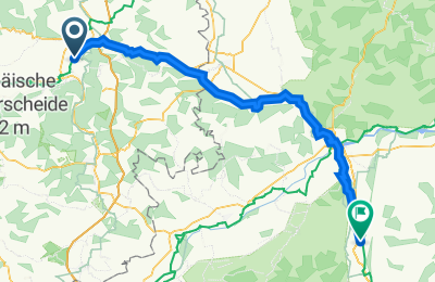 Route in der Bikemap App öffnen