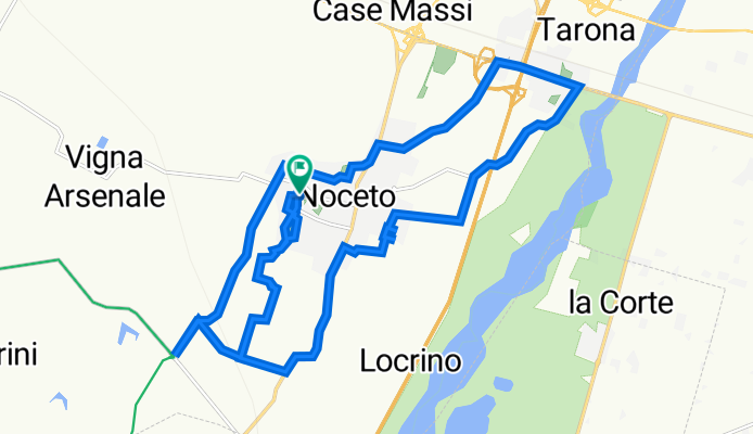 Via Palmiro Togliatti 13, Noceto a Via Bruno Buozzi 19, Noceto
