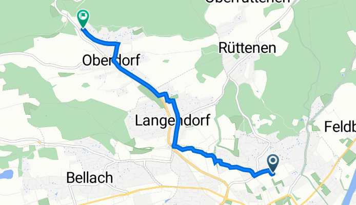 Herrenweg 18, Solothurn nach Reinertstrasse 49, Oberdorf