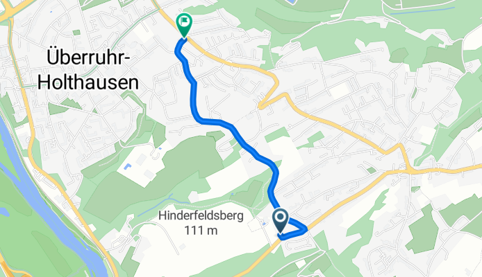 Deipenbecktal 89, Essen nach Flakerfeld 59, Essen