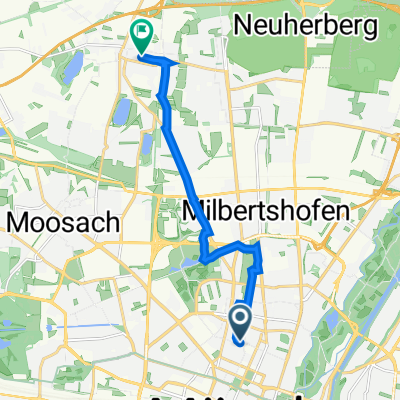 Augustenstraße 116–118, München nach Dülferstraße 98, München