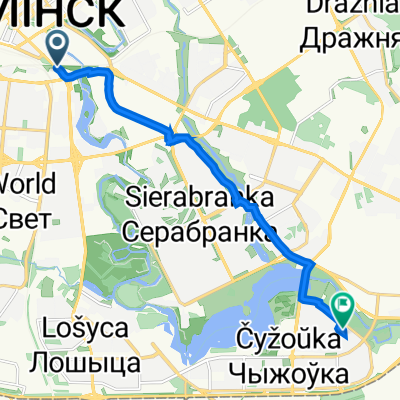 улица Свердлова, Минск до улица Уборевича, Минск