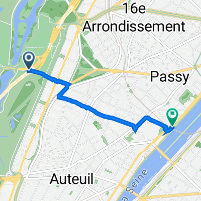 Boulevard Périphérique, Paris to Voie Georges Pompidou, Paris
