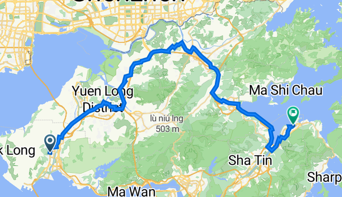 鳴琴路, 屯門 to 烏溪沙, 馬鞍山